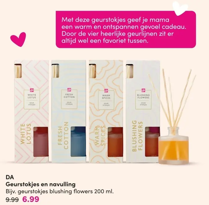 Aanbieding: Geurstokjes en navulling