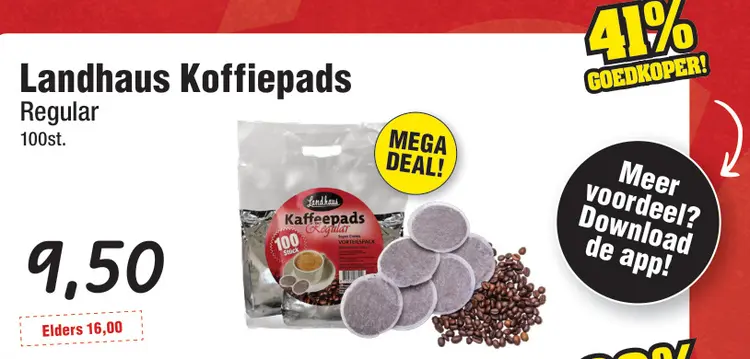 Aanbieding: Koffiepads