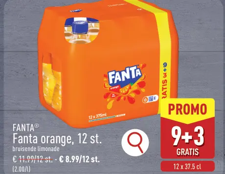 Promotie: Fanta orange