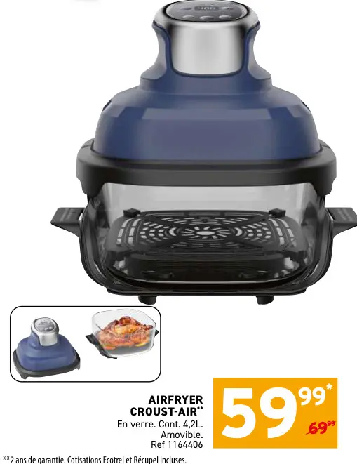 Offre: Airfryer Croust-Air