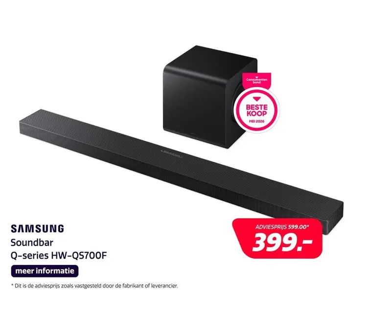 Aanbieding: Samsung Q-series HW-QS700F (2025)