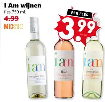 Aanbieding: I Am wijnen