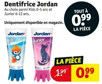 Offre: Dentifrice
