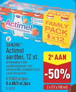 Promotie: Actimel aardbei