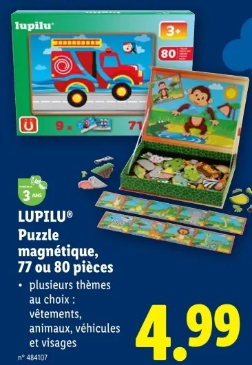 Offre: Puzzle magnétique