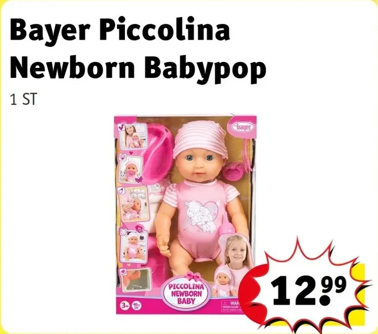 Promotie: Piccolina Newborn Babypop