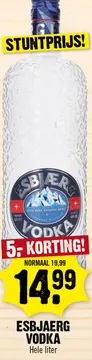 Aanbieding: Esbjaerg vodka