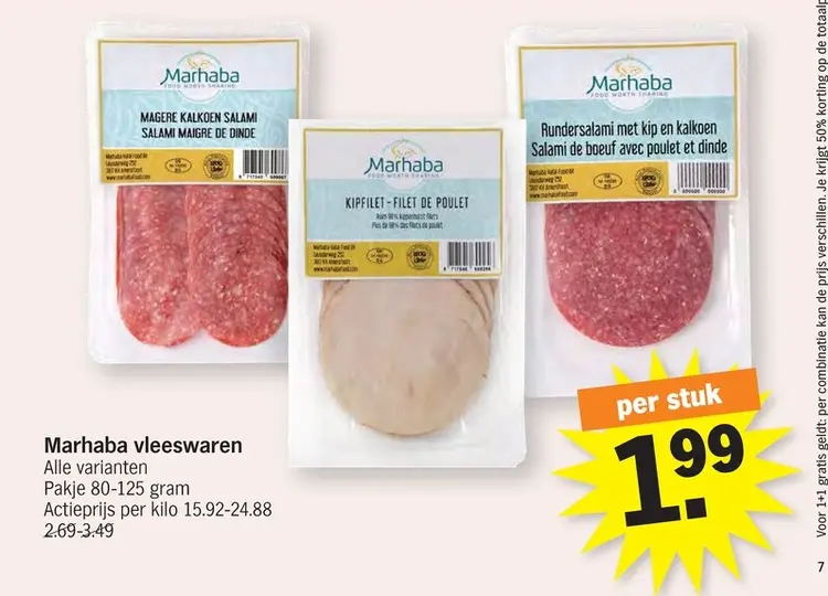 Promotie: Marhaba vleeswaren
