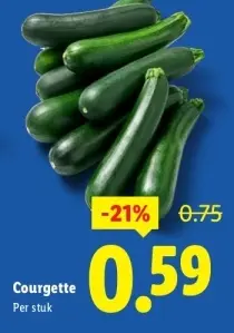 Aanbieding: Courgette