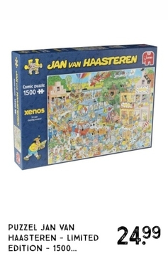 Aanbieding: Puzzel Jan van Haasteren - limited edition - 1500 stukjes