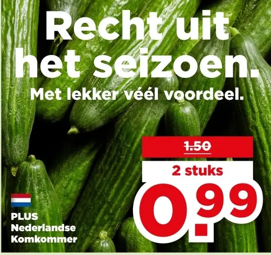 Aanbieding: Komkommer