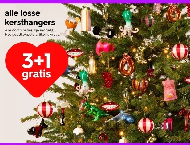 Aanbieding: losse kersthangers