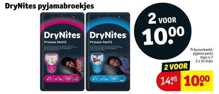 Aanbieding: Pyjamabroekjes