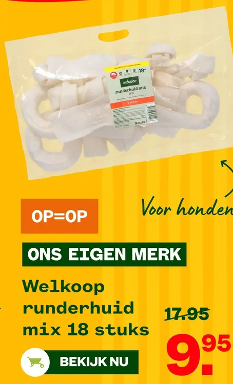 Aanbieding: Runderhuid mix