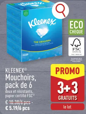 Offre: Mouchoirs