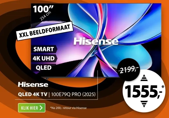 Aanbieding: Qled 4k tv