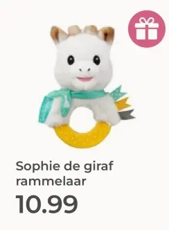 Aanbieding: Sophie de giraf rammelaar