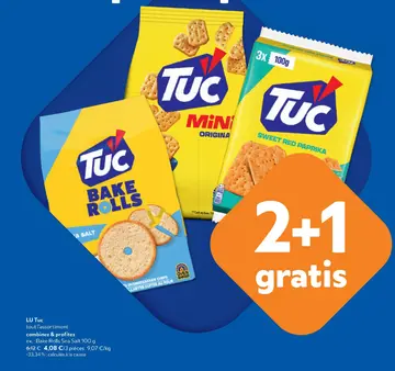 Offre: LU Tuc tout l'assortiment