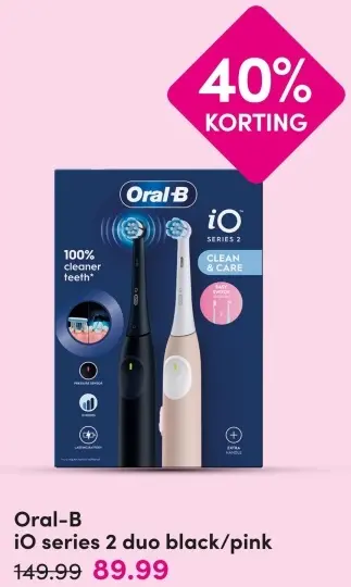 Aanbieding: iO series 2 duo black/pink