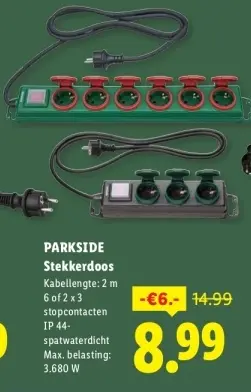 Aanbieding: Stekkerdoos