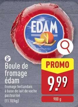 Offre: Boule de fromage édam