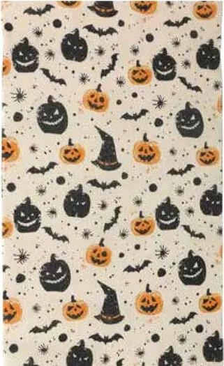 Promotie: Tafelloper Halloweenprint