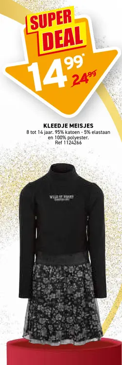 Aanbieding: Kleedje meisjes