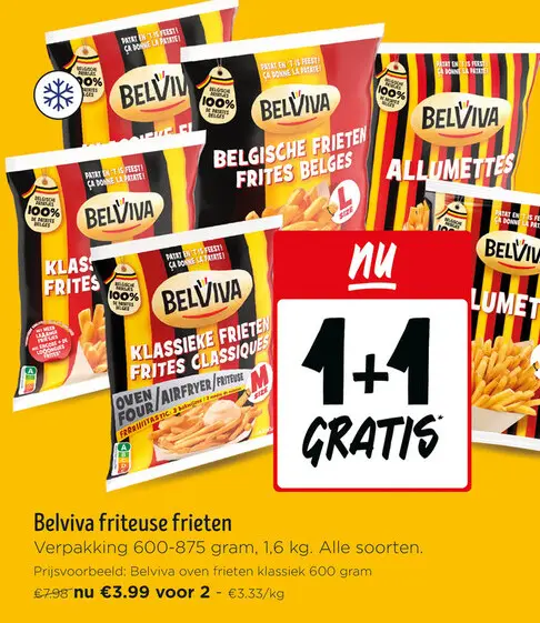 Promotie: Friteuse frieten