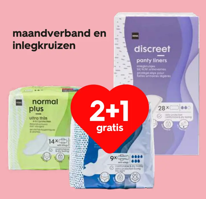 Promotie: Maandverband en inlegkruizen