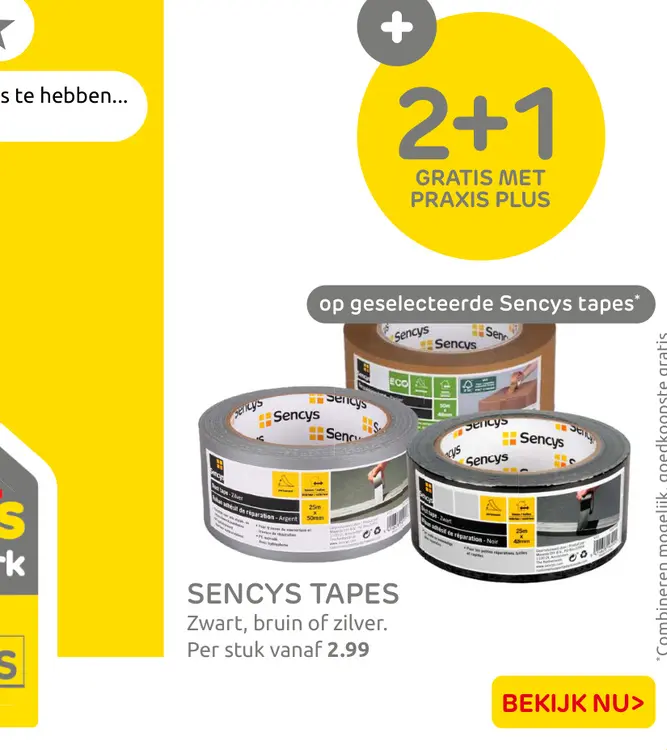 Aanbieding: Sencys tapes