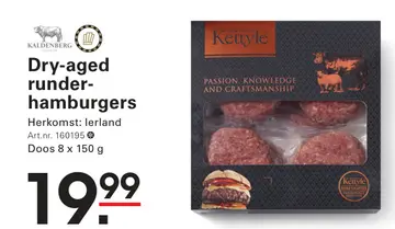 Aanbieding: Dry-aged runderhamburgers