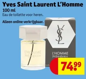 Aanbieding: Yves Saint Laurent L'Homme