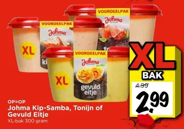 Aanbieding: Johma Kip-Samba, Tonijn of Gevuld Eitje