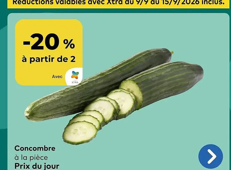 Offre: Concombre