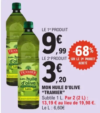 Offre: Huile d'olive