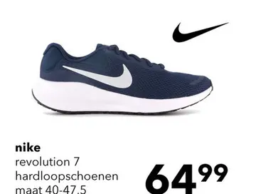 Aanbieding: Nike Revolution 7 heren hardloopschoenen blauw