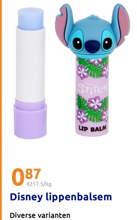 Promotie: lippenbalsem