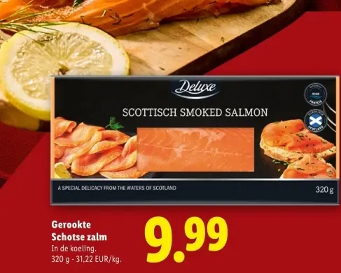 Aanbieding: Gerookte Schotse zalm