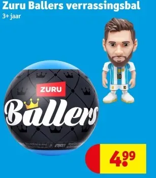 Promotie: Zuru Ballers verrassingsbal