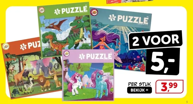Aanbieding: Puzzles