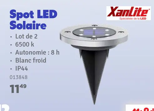 Offre: Spot LED Solaire