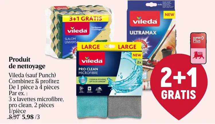 Offre: Produit de nettoyage Vileda