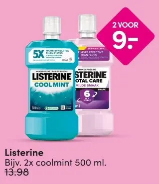 Aanbieding: Listerine