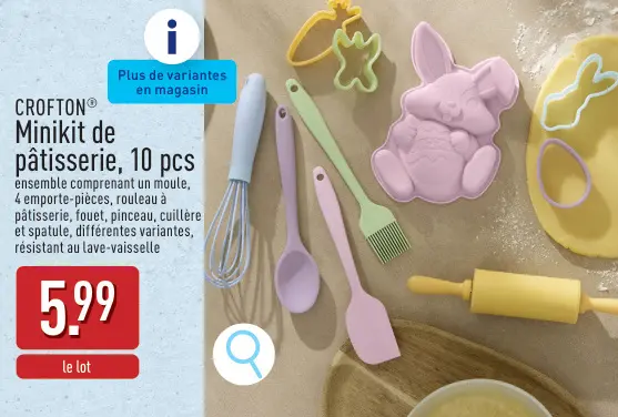 Offre: Minikit de pâtisserie