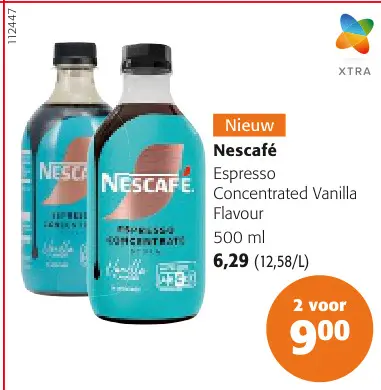 Promotie: Espresso Concentrated Vanilla Flavour
