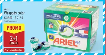 Aanbieding: ARIEL® Waspods color