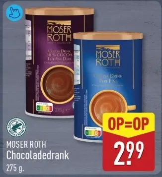 Aanbieding: Chocoladedrank