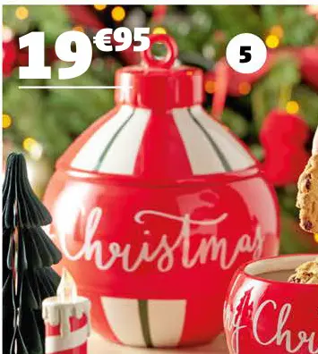 Offre: Christmas cookie jar