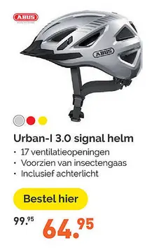 Aanbieding: Urban-1 3.0 signal helm