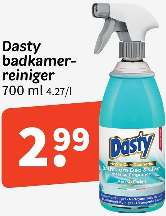 Aanbieding: Dasty Badkamerreiniger